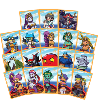 Shantae and the Pirate's Curse - Trading Card Set