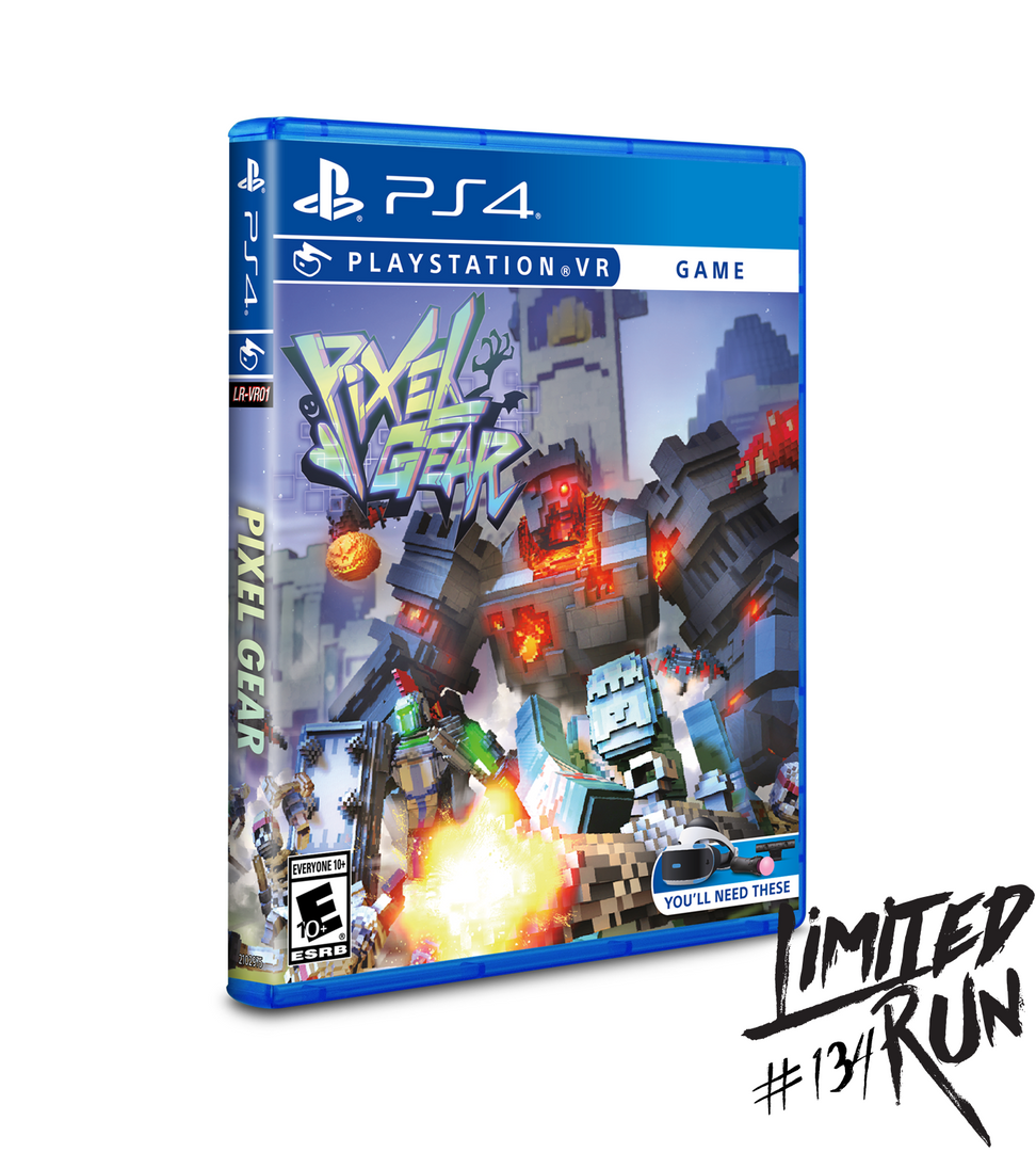 gear pixel Limited Run #134: Pixel Gear (PS4) – Limited Run Games