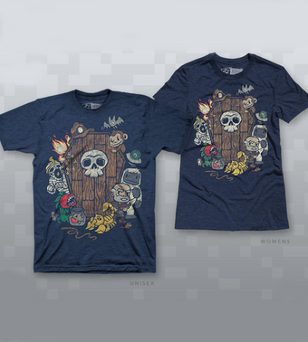 Spelunky Pitfalls and Perils Shirt