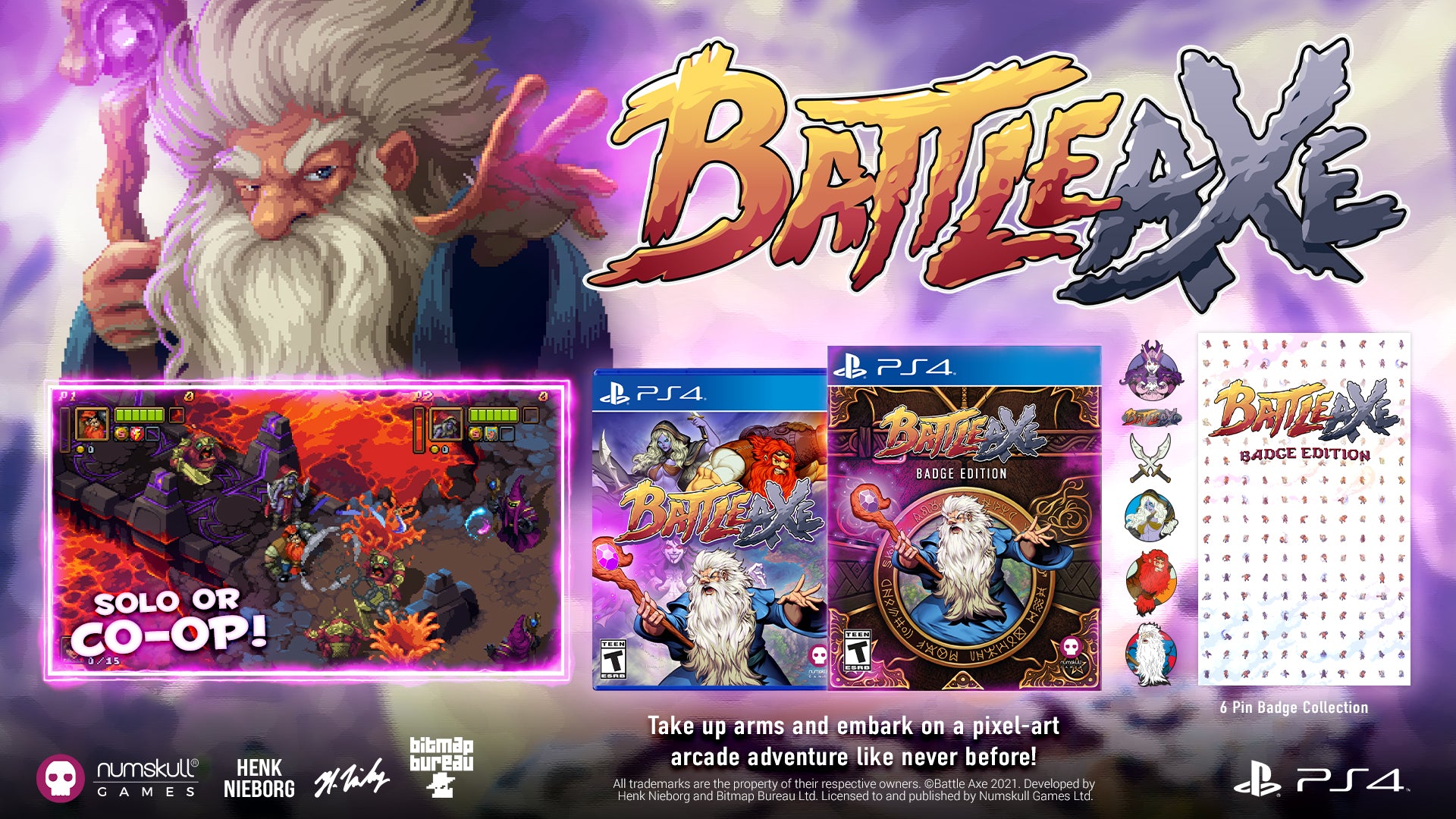 Battle Axe Badge Edition (PS4) – Limited Run Games