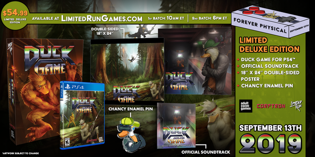Limited Run #294: Duck Game Deluxe Edition