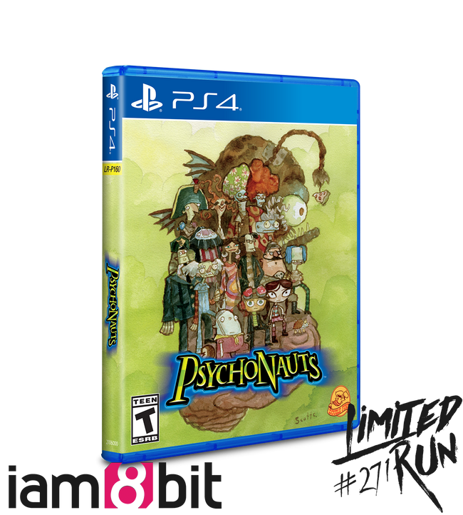 Limited Run #271: Psychonauts iam8bit Variant (PS4)