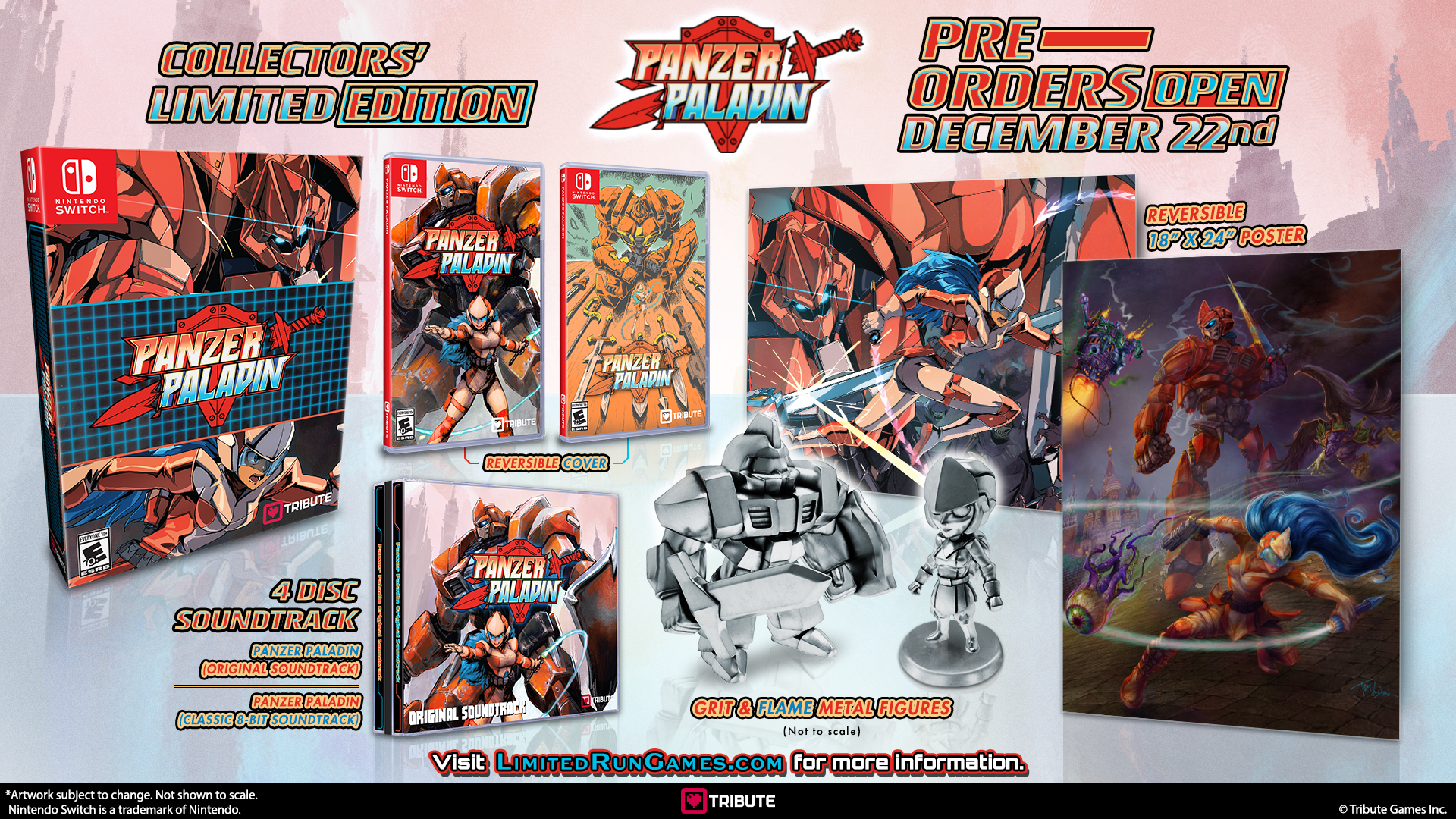Panzer Paladin Collector's Edition (Switch) – Limited Run Games Panzer Paladin Collector's Edition (Switch) – Limited Run Games