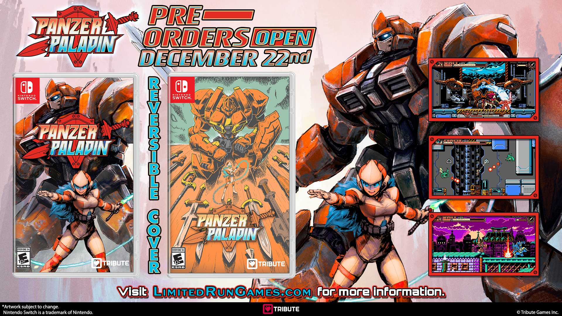 Panzer Paladin (Switch) – Limited Run Games Panzer Paladin (Switch) – Limited Run Games