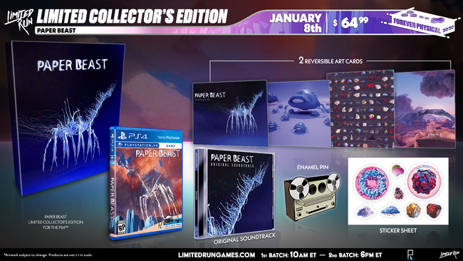 Limited Run #384: Paper Beast Collector's Edition (PSVR)