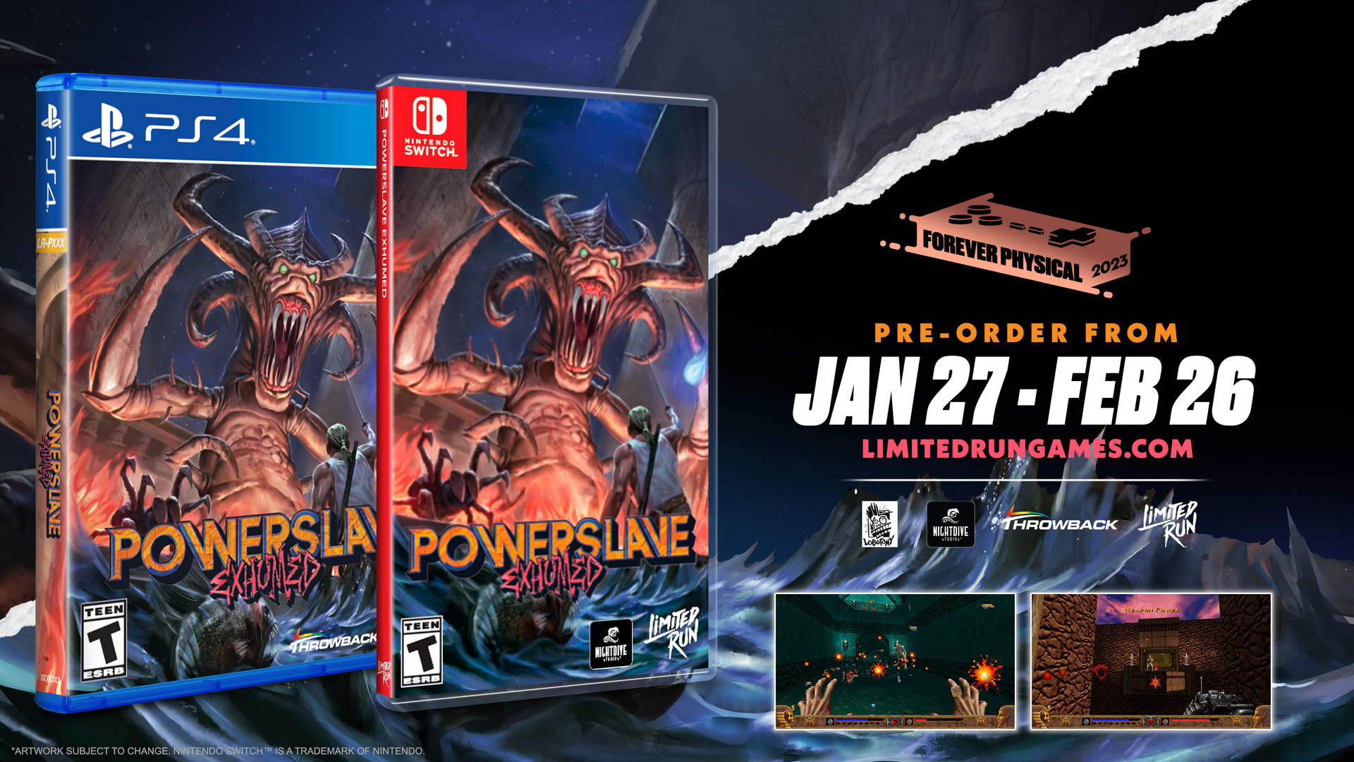 Limited Run #497: PowerSlave Exhumed (PS4) – Limited Run Games