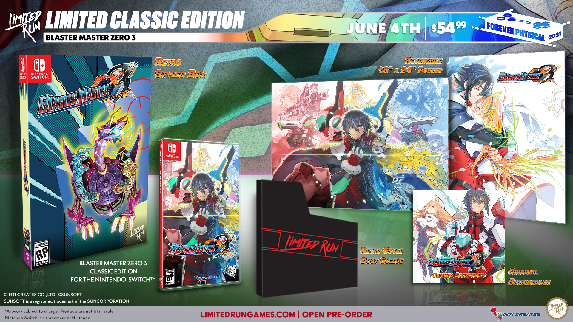 Switch Limited Run #109: Blaster Master Zero 3 Classic Edition Switch Limited Run #109: Blaster Master Zero 3 Classic Edition