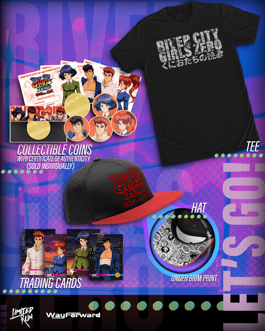 River City Girls Zero Collectible Coin Set – Limited Run Games
