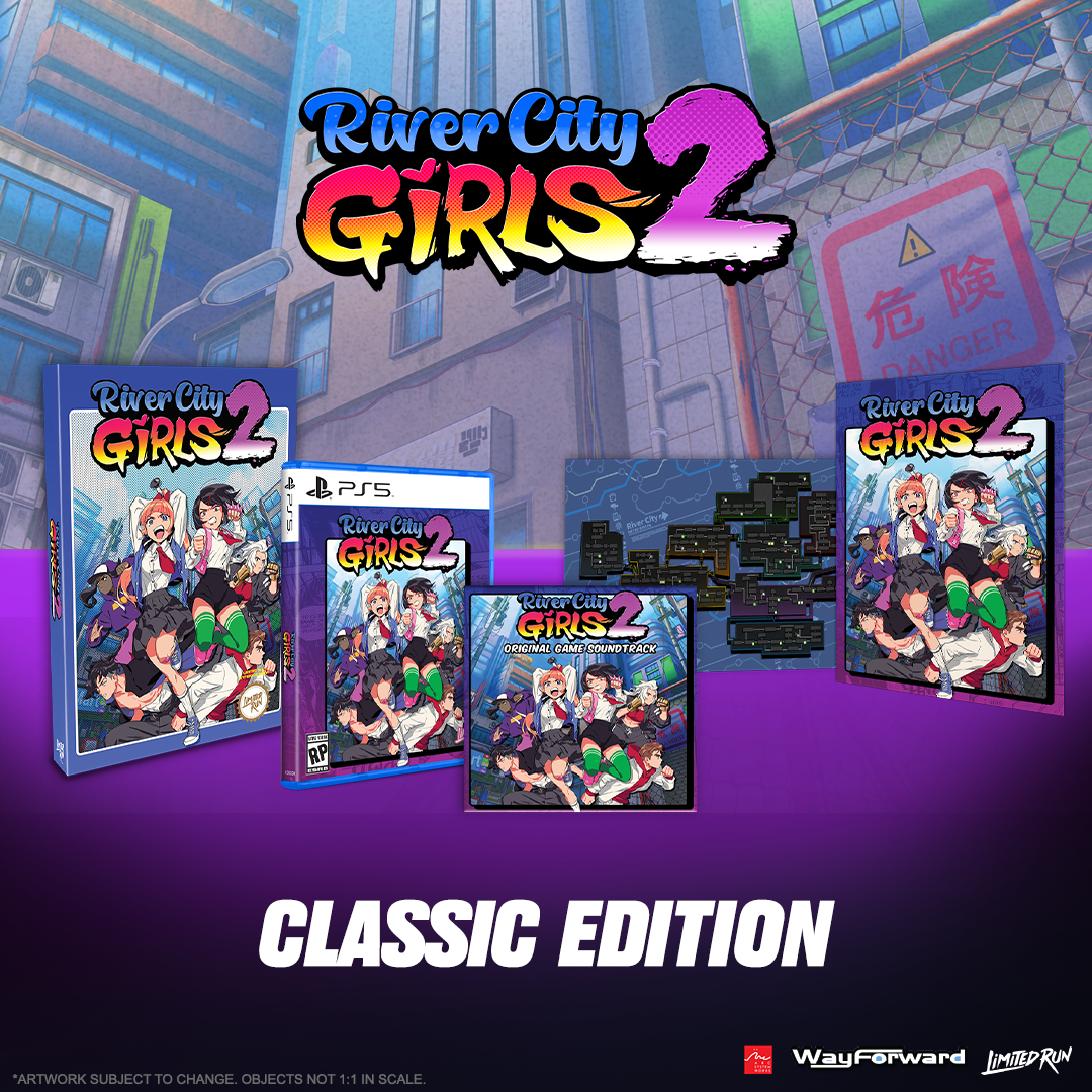 Ps5 Limited Run 34 River City Girls 2 Classic Edition Limited Run Games