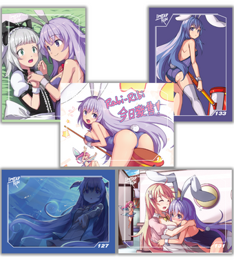 Rabi-Ribi Trading Card Set (5 Cards)