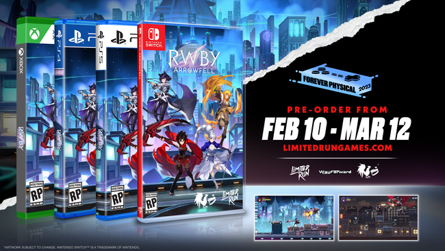 Switch Limited Run #177: RWBY: Arrowfell