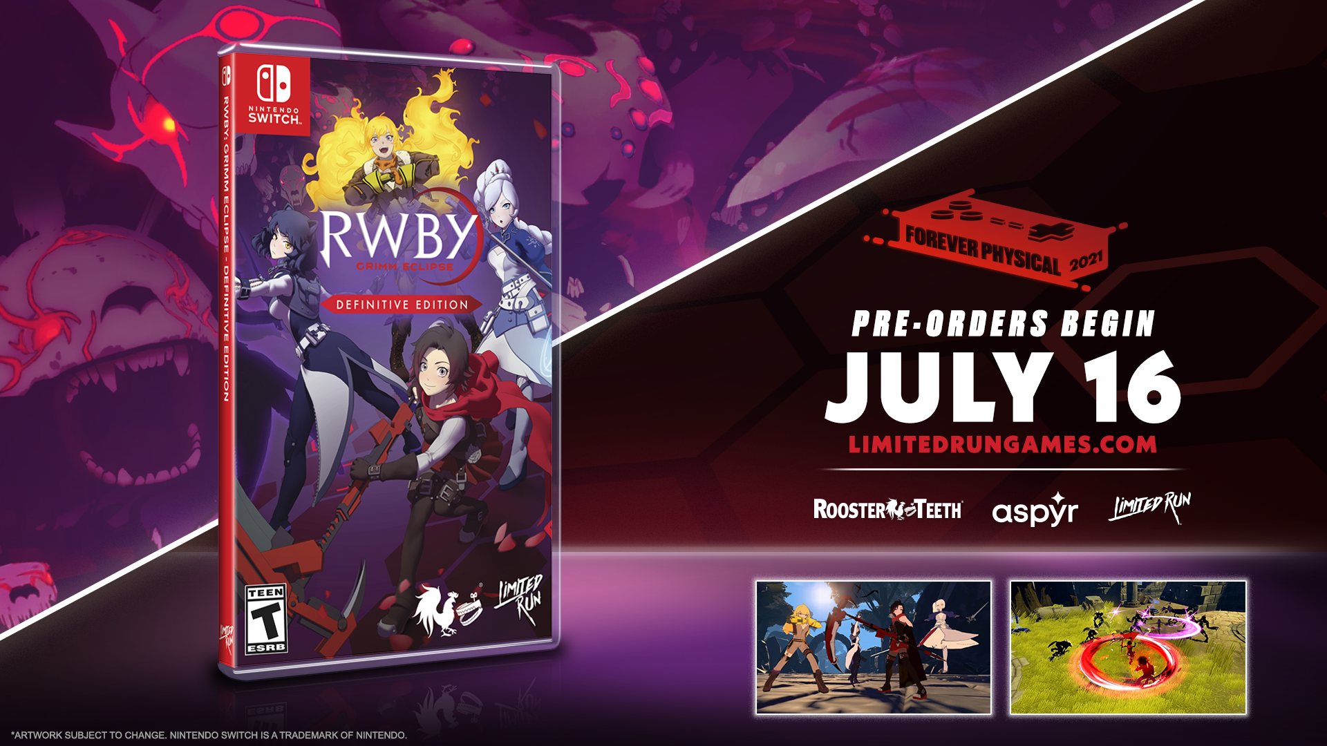 Switch Limited Run #113: RWBY: Grimm Eclipse – Limited Run Games Switch Limited Run #113: RWBY: Grimm Eclipse – Limited Run Games