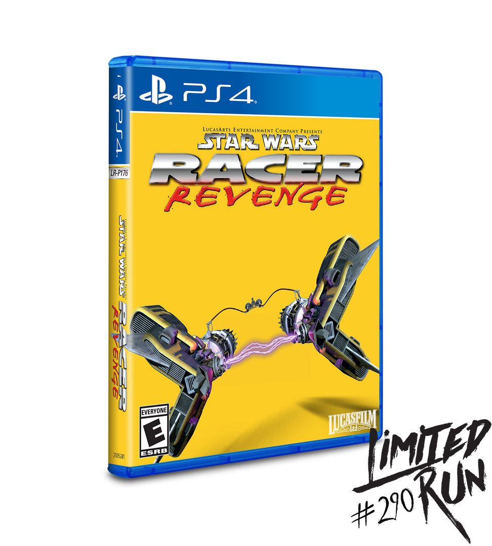 STAR WARS RACER REVENGE PS4 LIMITED RUN STAR WARS RACER REVENGE PS4 LIMITED RUN