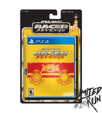 Limited Run #290: Star Wars Racer Revenge Classic Edition (PS4)