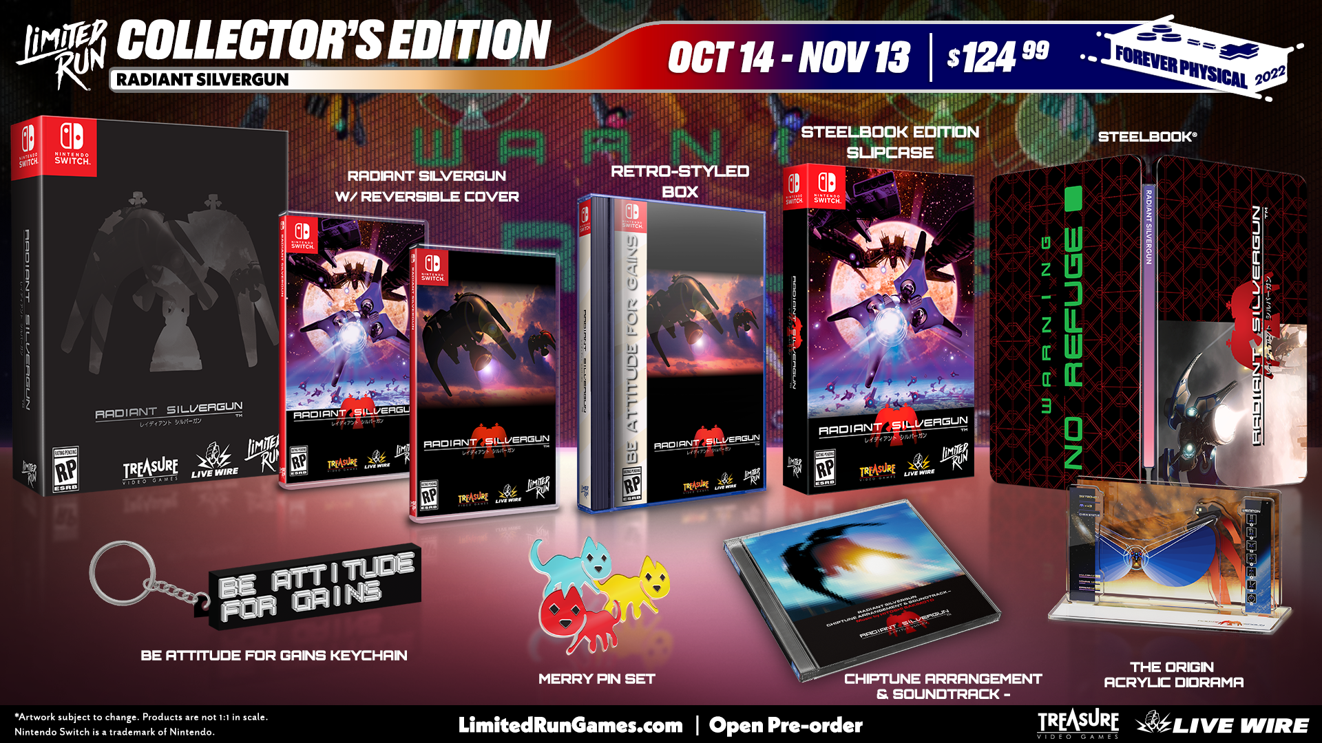 Switch Limited Run #164: Radiant Silvergun Collector's Edition Switch Limited Run #164: Radiant Silvergun Collector's Edition
