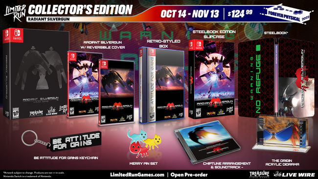 Switch Limited Run #164: Radiant Silvergun Collector's Edition