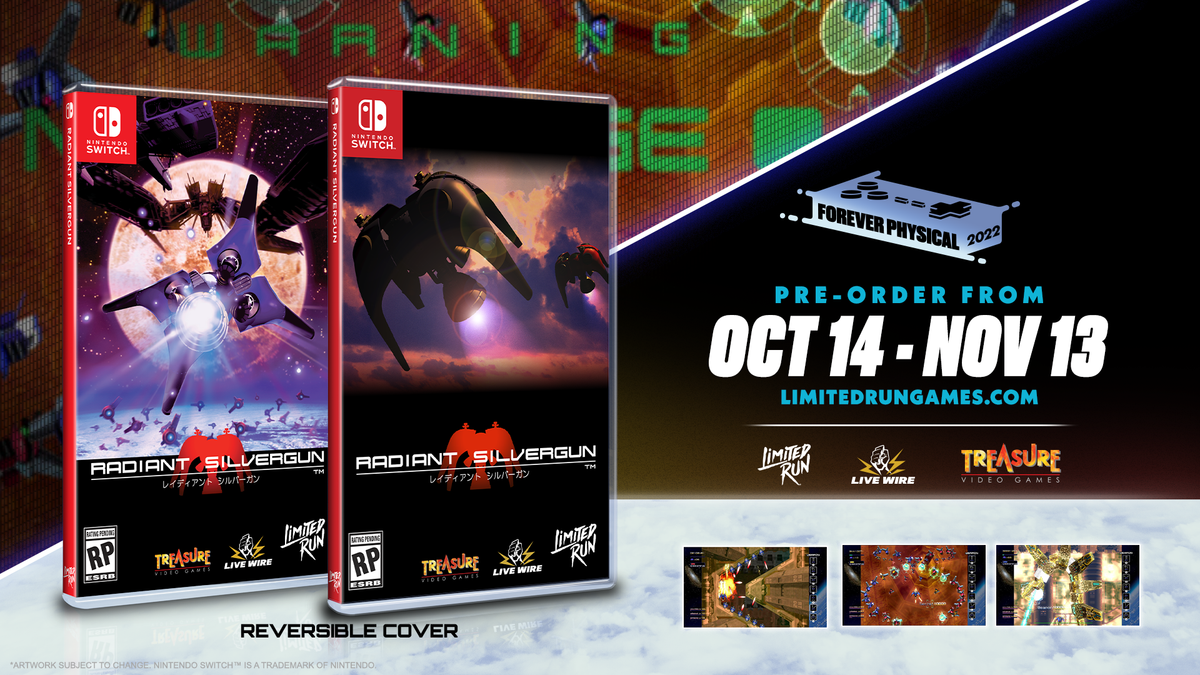 Switch Limited Run 164 Radiant Silvergun Limited Run Games