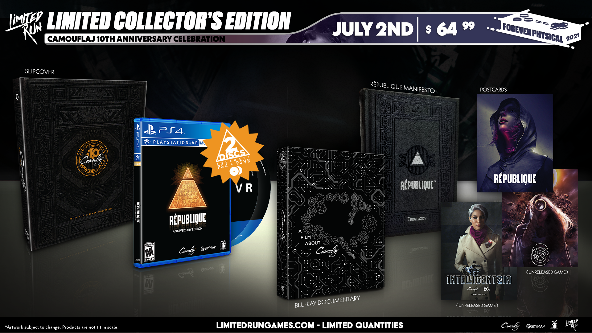 Limited Run #409: République: Anniversary Edition Limited Run #409: République: Anniversary Edition