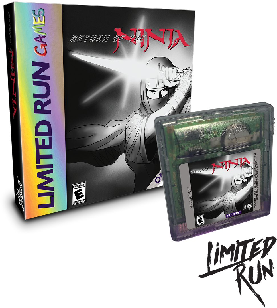Return of the Ninja (GBC) – Limited Run Games