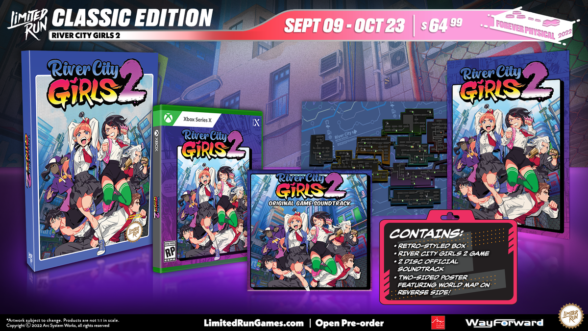 Xbox Limited Run #3: River City Girls 2 Classic Edition