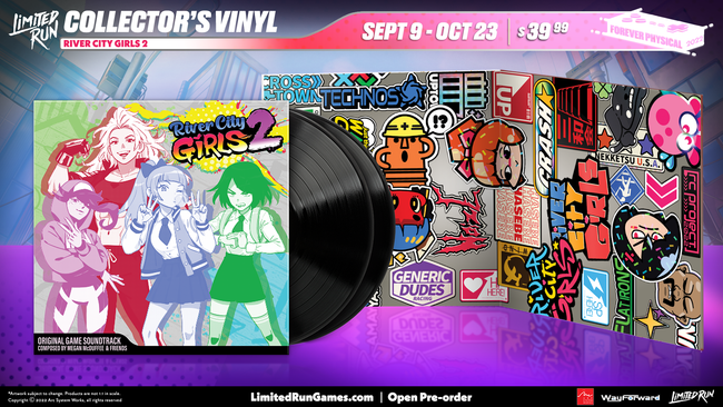 River City Girls 2 - 2LP Vinyl Soundtrack