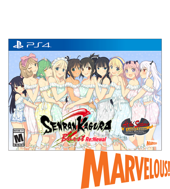 Senran Kagura Burst Re:Newal At The Seams Edition (PS4)