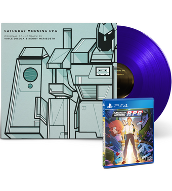 Saturday Morning RPG OST Vinyl + PS4 Game Bundle