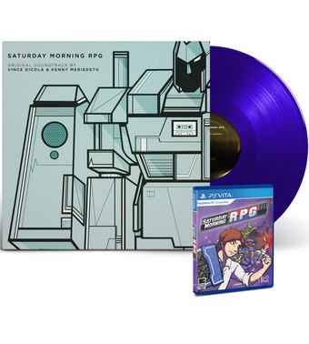 Saturday Morning RPG OST Vinyl + Vita Game Bundle