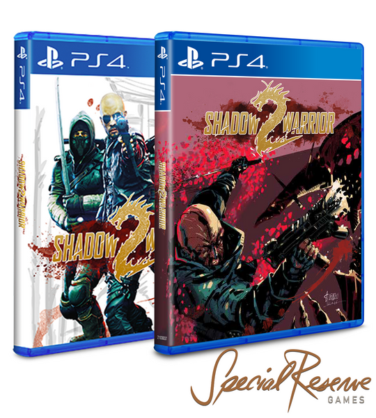 Shadow Warrior 2 Special Reserve Limited Run Games LRG Sony PlayStation 4  PS4