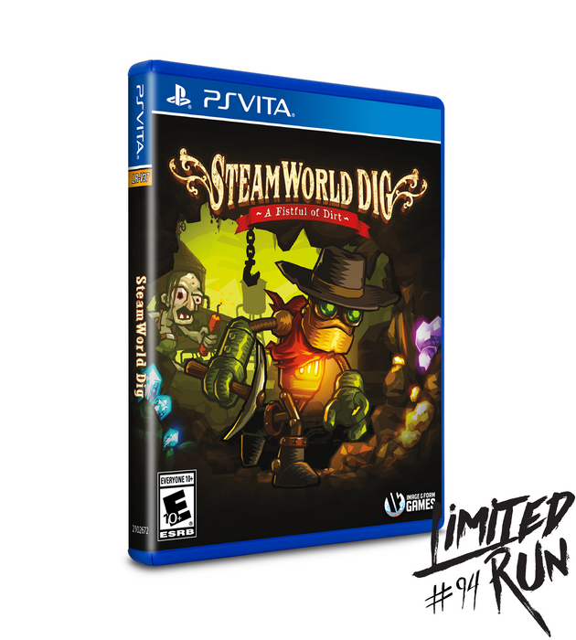 Limited Run #94: SteamWorld Dig (Vita)