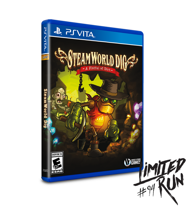 Limited Run #94: SteamWorld Dig (Vita)