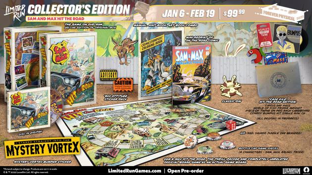 Sam & Max Hit the Road Collector's Edition (PC)
