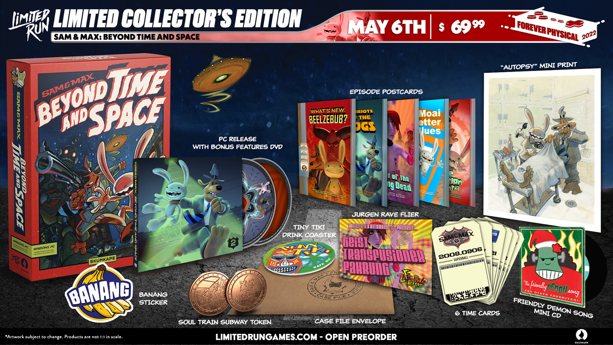 Sam & Max: Beyond Time and Space Collector’s Edition (PC)