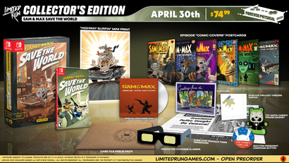 Switch Limited Run #104: Sam & Max Save the World Collector's Edition