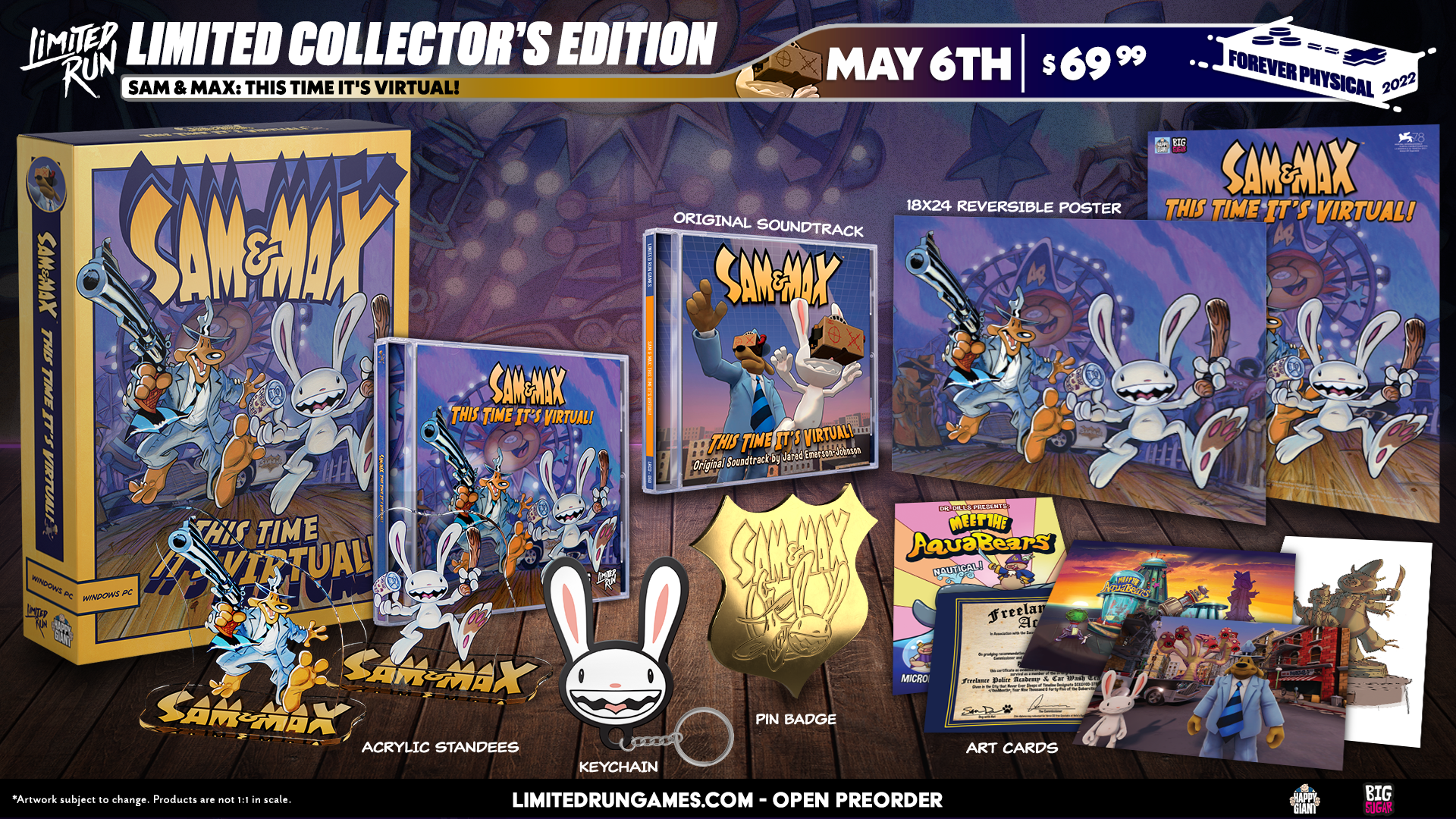 Sam & Max: This Time It's Virtual! Collector's Edition (PCVR