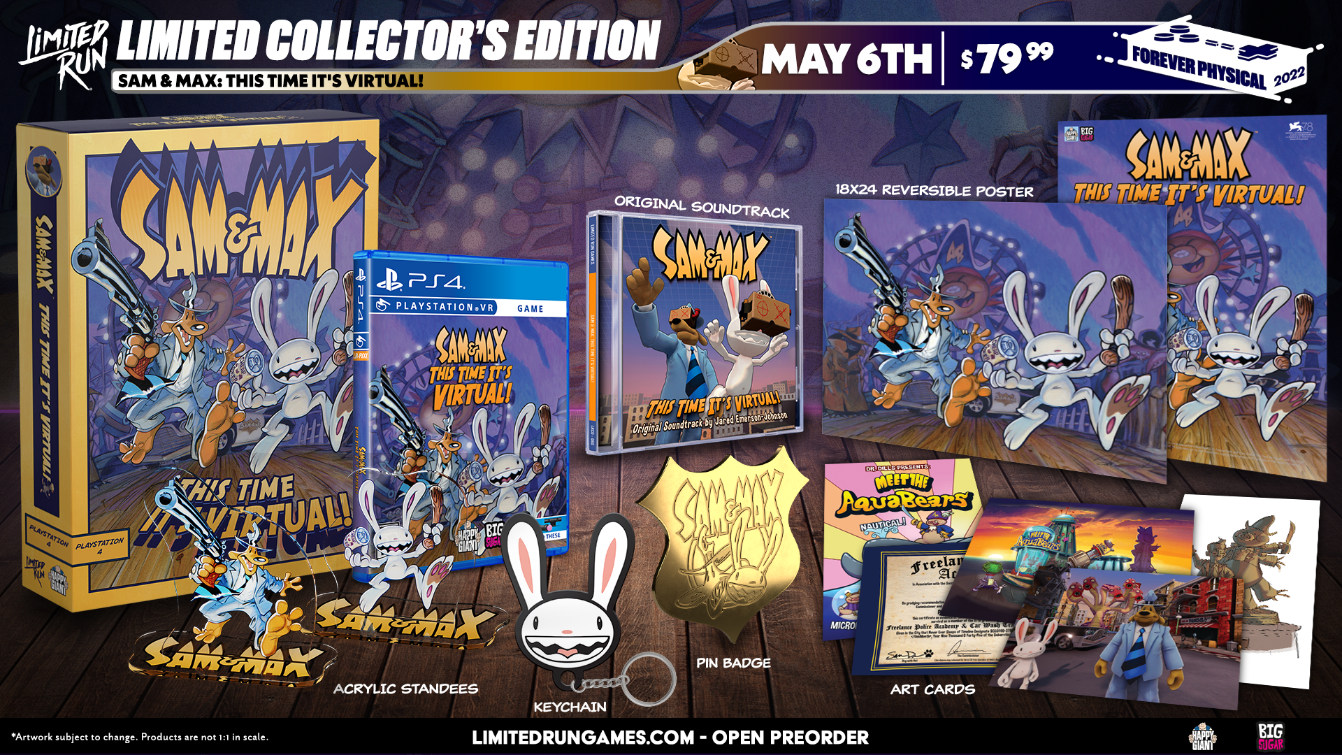 Limited Run #459: Sam & Max: This Time It's Virtual! Collector's
