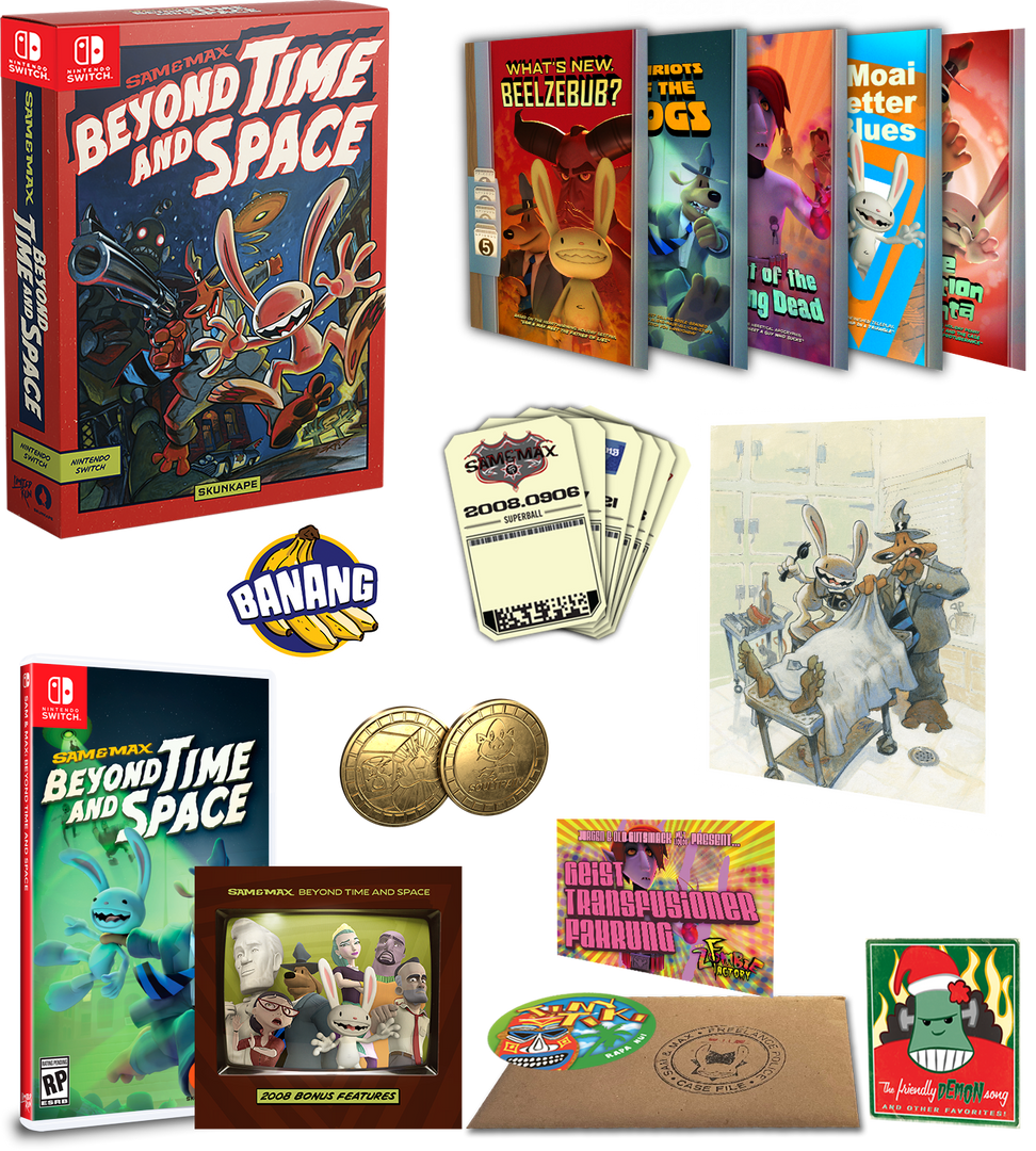 Switch Limited Run #148: Sam & Max: Beyond Time and Space Switch Limited Run #148: Sam & Max: Beyond Time and Space