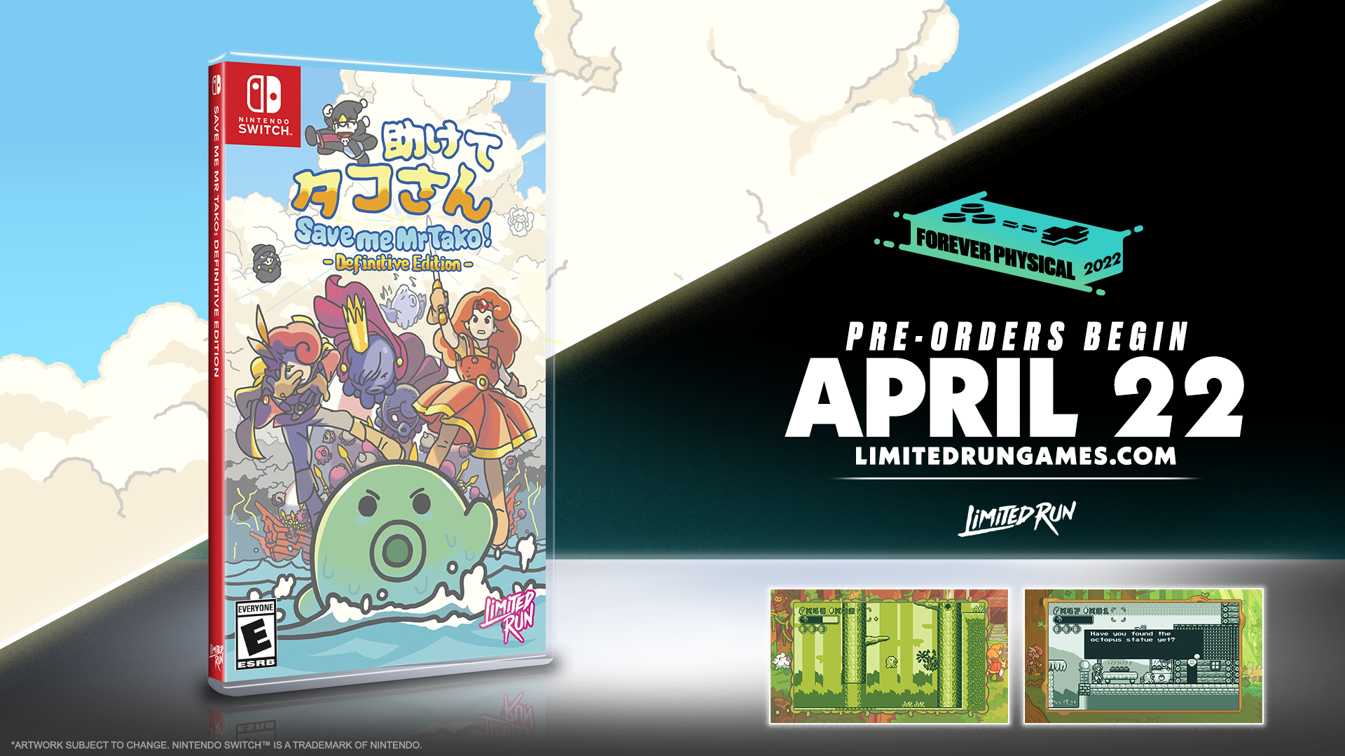 ホットマン セール Mr me Save #147: Run Limited Switch Tako: Edition Definitive ニンテンドースイッチソフト
