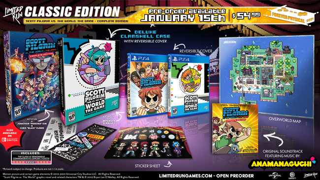 Limited Run #382: Scott Pilgrim Vs. The World: The Game Classic Edition (PS4)