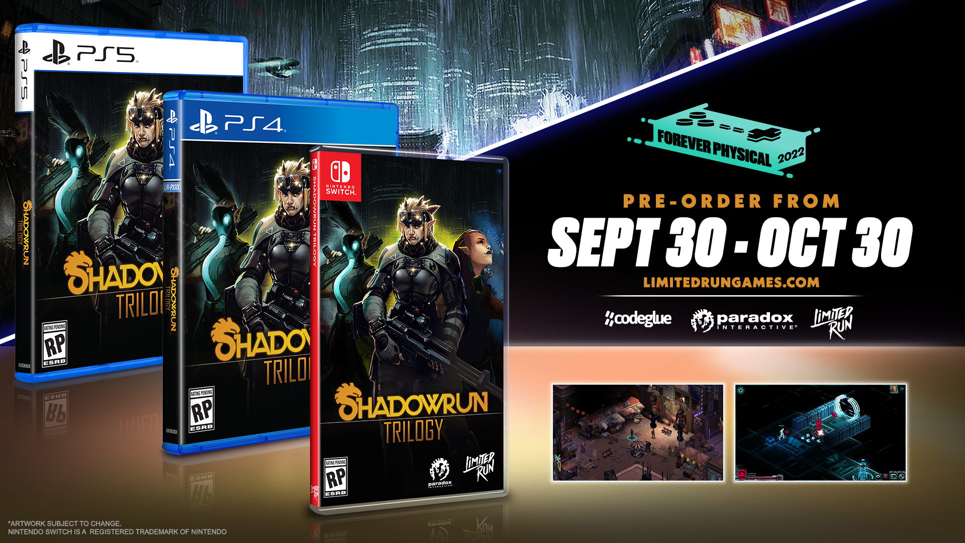 PS5 Limited Run #38: Shadowrun Trilogy – Limited Run Games