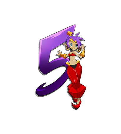 Shantae and the Seven Sirens Enamel Pin (PAX Exclusive)