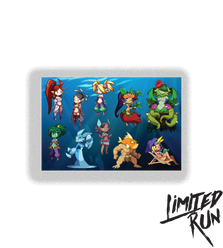 Shantae and the Seven Sirens Sticker Sheet (PAX Exclusive)