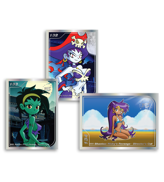 Shantae: Risky's Revenge Trading Card Set (3 Cards)