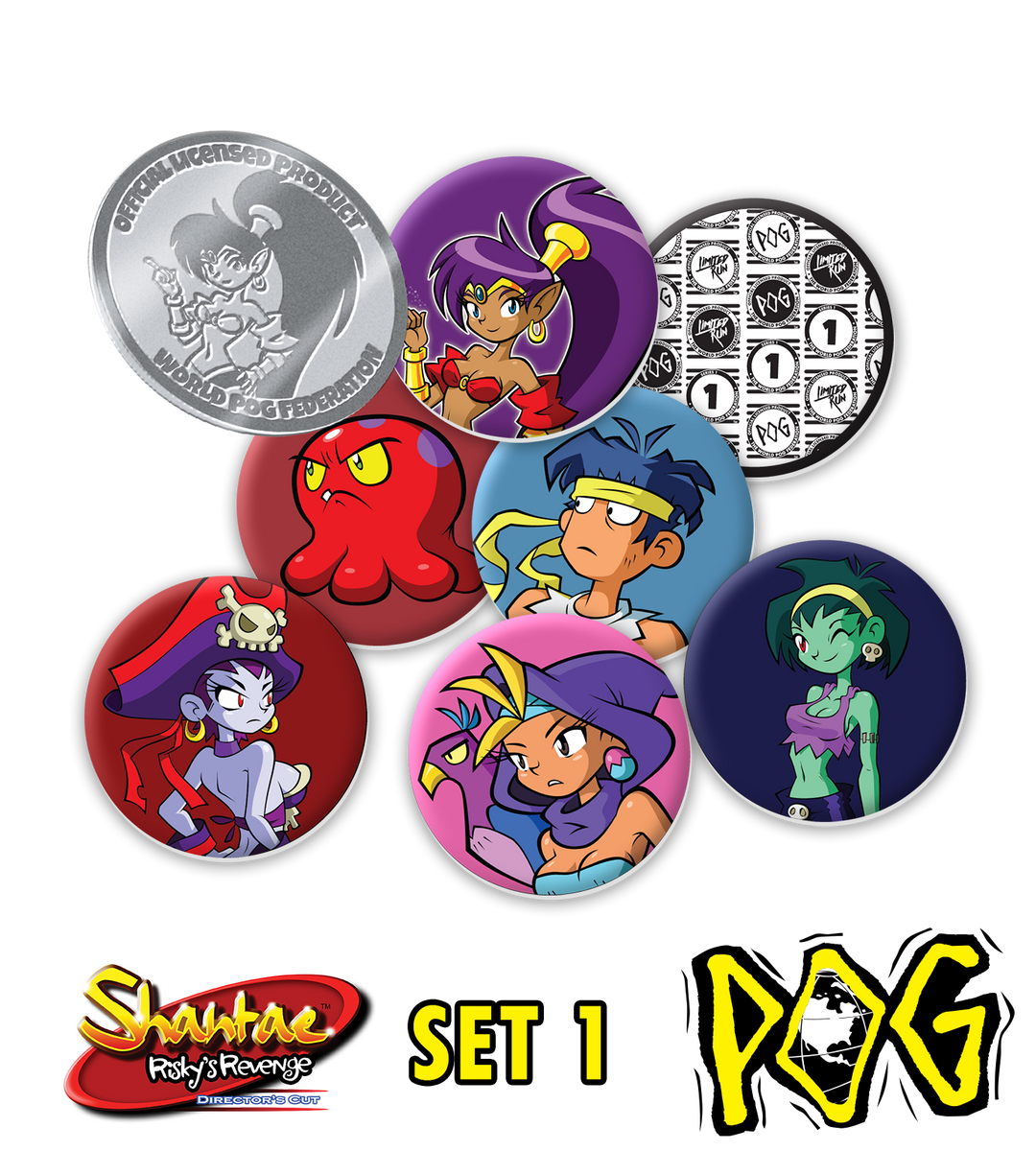 Shantae: Risky's Revenge - POG Set #1 – Limited Run Games