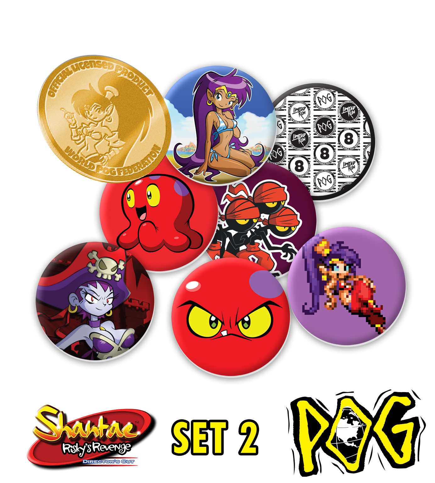 Shantae: Risky's Revenge - POG Set #2 – Limited Run Games