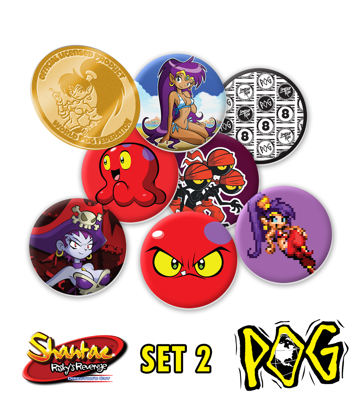 Shantae: Risky's Revenge - POG Set #2