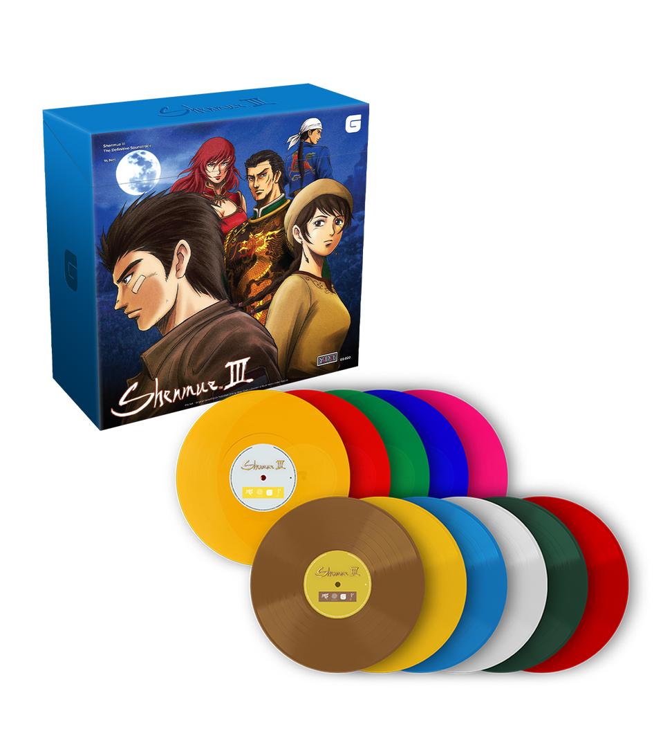 Shenmue III The Definitive Soundtrack - 11LP Vinyl Complete Shenmue III The Definitive Soundtrack - 11LP Vinyl Complete