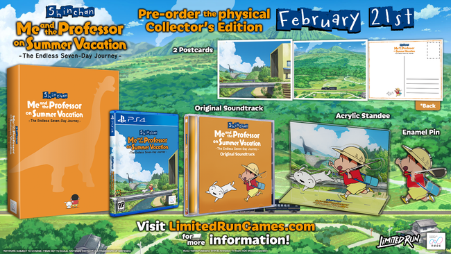 Shin chan: Me and the Professor on Summer Vacation -The Endless Seven-Day Journey- Collector's Edition (PS4)