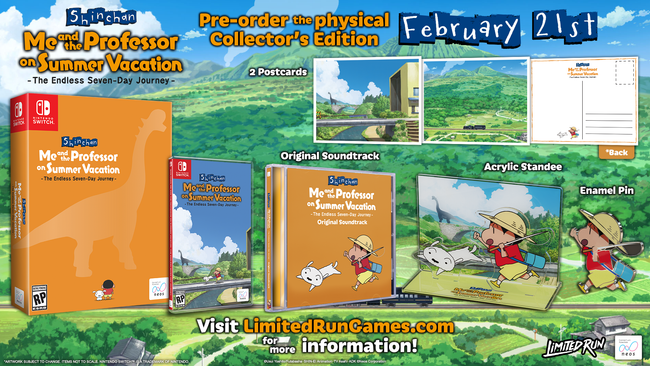 Shin chan: Me and the Professor on Summer Vacation -The Endless Seven-Day Journey- Collector's Edition (Switch)