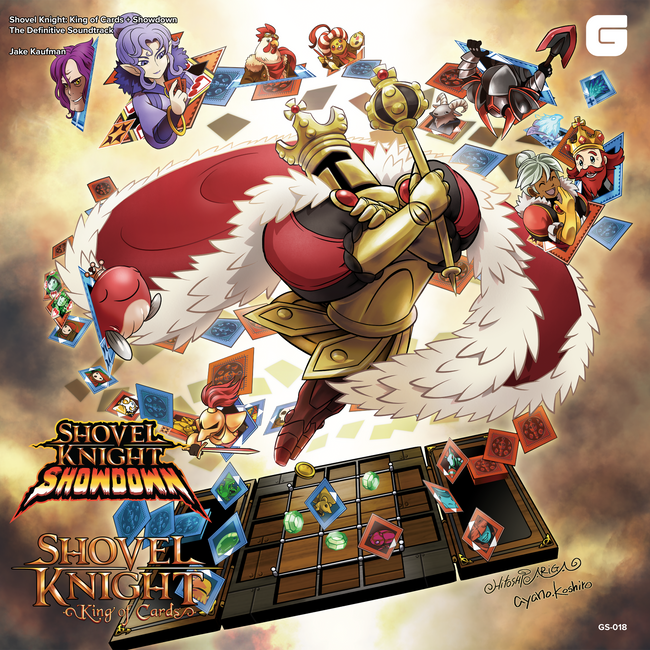 Shovel Knight: King of Cards + Showdown The Definitive Soundtrack (CD or Vinyl)